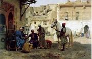 unknow artist Arab or Arabic people and life. Orientalism oil paintings 98 painting